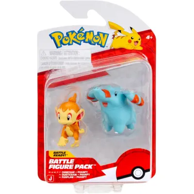 Pokemon - Battle Figure Pack - Chimchar & Phanpy