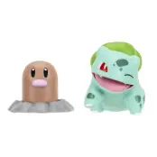 Pokemon - Battle Figure Pack - Diglett & Bulbasaur