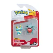 Pokemon Battle Figure Pack Froakie + Gible - Pokemon -  Leksaksaffären