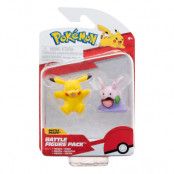 Pokemon Battle Figure Pack Mini Figure 2-Pack Pikachu & Goomy 5 cm