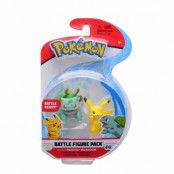 Pokemon Battle Figure Pack Pikachu+Bulbasaur