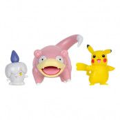 Pokemon Battle Figure Set 3-Pack Pikachu