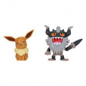 Pokemon Battle Figure Set Figure 2-Pack Perrserker & Eevee #2