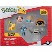 Pokemon Battle Figure Set Figure 6-Pack #7