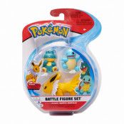 Pokemon Battle Figure Set Jolteon/Squirtle/Munchlax