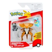 Pokemon Battle Figure Set Poochyena+Kabutops+Totodile - Pokemon -  Leksaksaffären