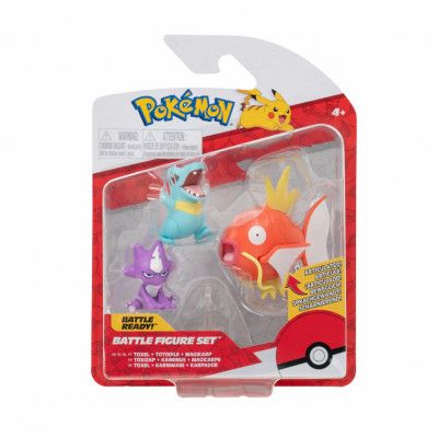 Pokemon Battle Figure Set Totodile, Toxel&Magikarp