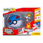 Pokemon Battle Spinner Pack Pikachu with Great Ball - Pokemon -  Leksaksaffären