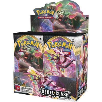 Pokemon Box Booster Sword & Shield Rebel Clash