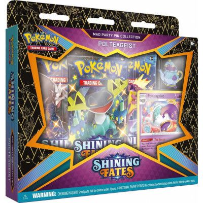 Pokemon Box Mad Party Pin Collection Shining Fates (Välj mellan olika varianter) : Model - Polteageist