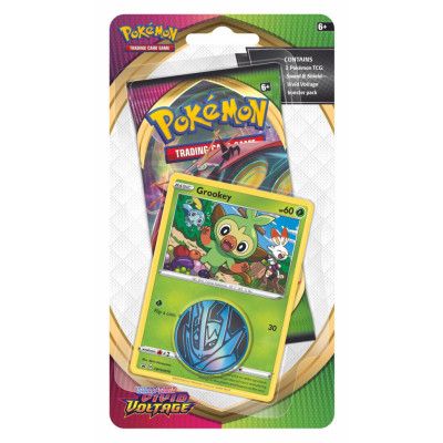Pokemon Checklane S&S Vivid Voltage Grookey