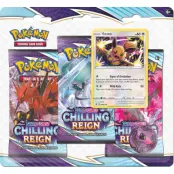 Pokemon Chilling Reign Sword & Shield 6 3-pack (Välj mellan 2 olika varianter) : Model - Eevee