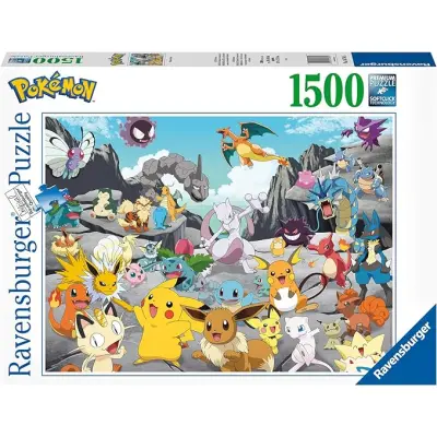 Pokemon Classic Pussel 1500 Bitar