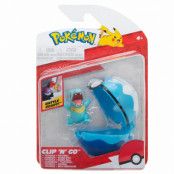 Pokemon Clip n Go  : Model - Totodile & Dive Ball
