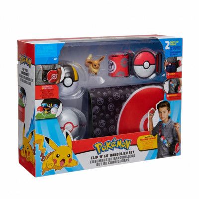 Pokemon Clip n Go Bandolier Set Eevee PKW0107