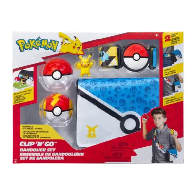 Pokemon Clip n Go Bandolier Set Pikachu - Pokemon -  Leksaksaffären