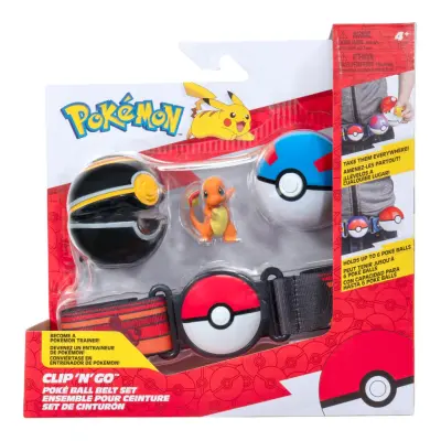 Pokemon Clip n Go Belt Set Charmander
