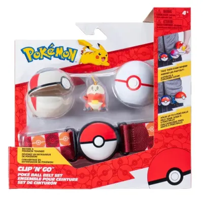 Pokemon Clip n Go Belt Set Fuecoco - Pokemon -  Leksaksaffären