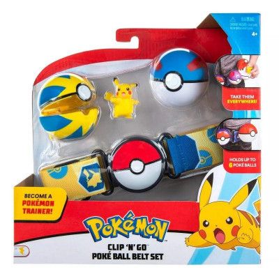 Pokemon Clip 'N Go Belt Set Pikachu