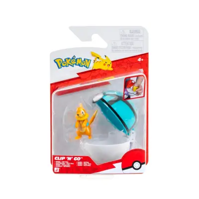 Pokemon Clip n Go Buizel + Net Ball - Pokemon -  Leksaksaffären