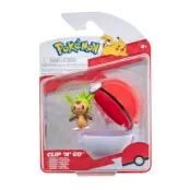 Pokemon Clip n Go Chespin + Poke Ball - Pokemon -  Leksaksaffären