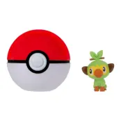 Pokemon - Clip 'N' Go - Grookry + Pokeball