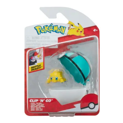 Pokemon Clip n Go Joltik + Net Ball - Pokemon -  Leksaksaffären