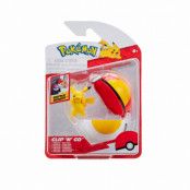 Pokemon Clip n Go Pikachu + Fast Ball