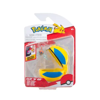 Pokemon Clip n Go Rotom + Quick Ball - Pokemon -  Leksaksaffären