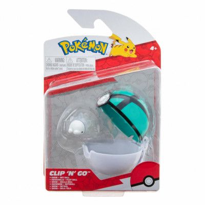 Pokemon Clip n Go Snom + Net Ball
