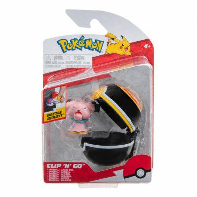 Pokemon Clip n Go Snubbull + Luxury Ball