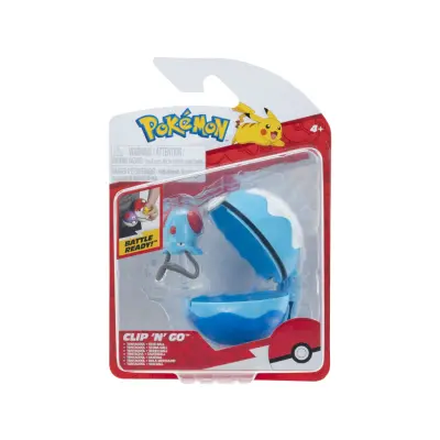 Pokemon Clip n Go Tentacool + Dive Ball - Pokemon -  Leksaksaffären
