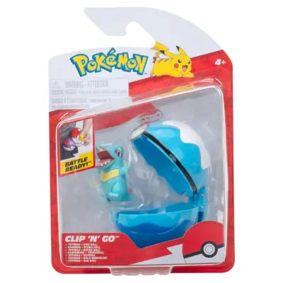 Pokemon Clip n Go Totodile + Dive Ball - Pokemon -  Leksaksaffären