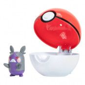 Pokemon ClipN Go Hangry Morpeko & Poké Ball PKW0158