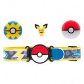 Pokemon Clip'n'Go Poke Ball Belt Set Poke Ball, Quick Ball & Pichu