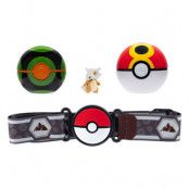 Pokemon Clip'n'Go Poke Ball Belt Set Repeat Ball, Dusk Ball & Cubone