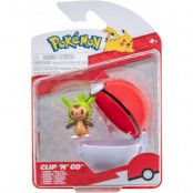 Pokemon Clip'n'Go Poke Balls Chespin & Poke Ball