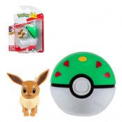 Pokemon Clip'n'Go Poke Balls Eevee #4 & Friend Ball