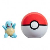 Pokemon Clip'n'Go Poke Balls Squirtle #3 & Poke Ball