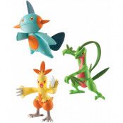 Pokemon - Combusken, Marshtomp & Grovyle