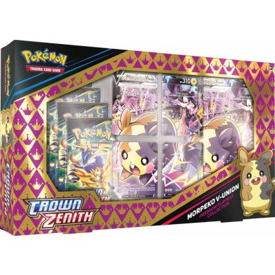 Pokemon Crown Zenith Morpeko V-Union Premium Playmat Collection