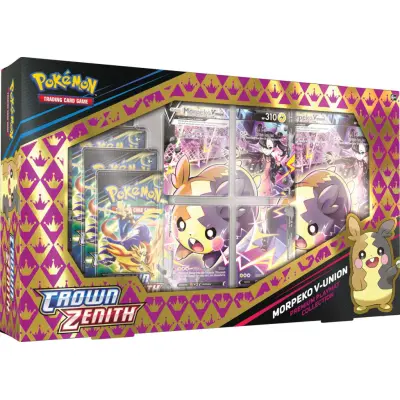 Pokemon Crown Zenith Morpeko V-Union Premium Playmat Collection