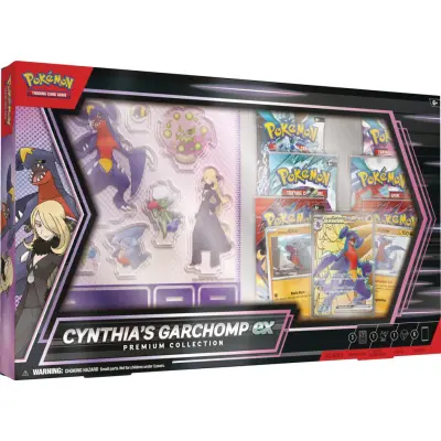Pokemon Cynthia's Garchomp ex Premium Collection - Pokemon TCG -  Leksaksaffären