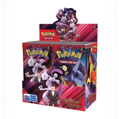 Pokemon Destined Rivals Booster Hel Box 36 paket (Max 1 per kund)