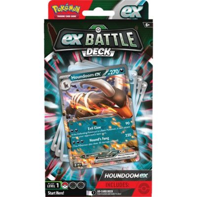 Pokemon ex Battle Deck Houndoom - Pokemon TCG -  Leksaksaffären