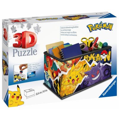 Pokemon Förvaringslåda 3D Pussel 216 bitar - Pokemon -  Leksaksaffären
