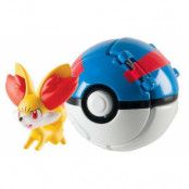 Pokemon - Fennekin Throw 'n' Pop Poké Ball