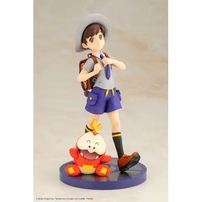 Pokemon - Florian With Fuecoco - Statue Artfxj 1/8 20Cm