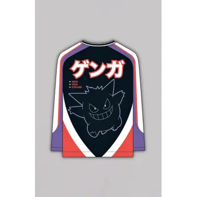 Pokemon Football Jersey Gengar Size S
