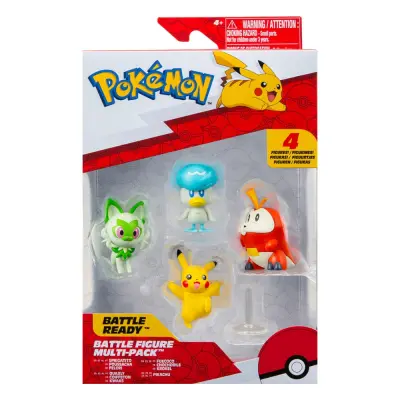 Pokemon Gen IX Battle Figure Set Figure 4-Pack